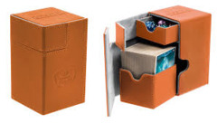 Ultimate Guard Flip n Tray xenoskin deck case 100+ Orange